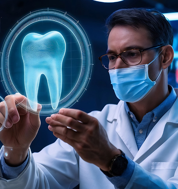 Dental care mission illustration